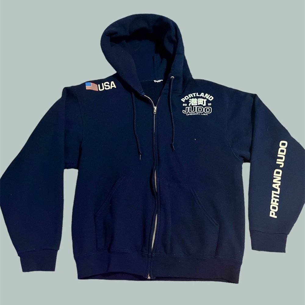 Portland Judo zip up - SIZE M!